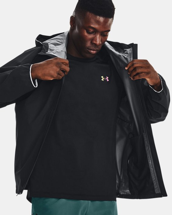เสื้อแจ็คเก็ต UA Stormproof Cloudstrike Stretch สำหรับผู้ชาย in Black image number 0